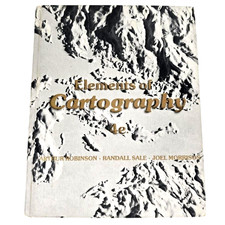 Elements Of Cartography 4e Maps Mapping Robinson Sale Morrison Textbook '78 Vtg picture