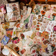 Vintage Scrapbooking Supplies Kit Vintage Stickers for Scrapbooking Journaling picture