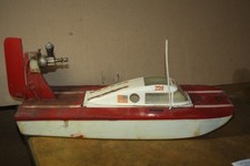 Vintage Sterling Remote Control Boat - As Found - Parts or Repair- No Remote picture