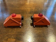 Vintage 2 Piece Lot Lionel Model Railroad Train Bumper picture