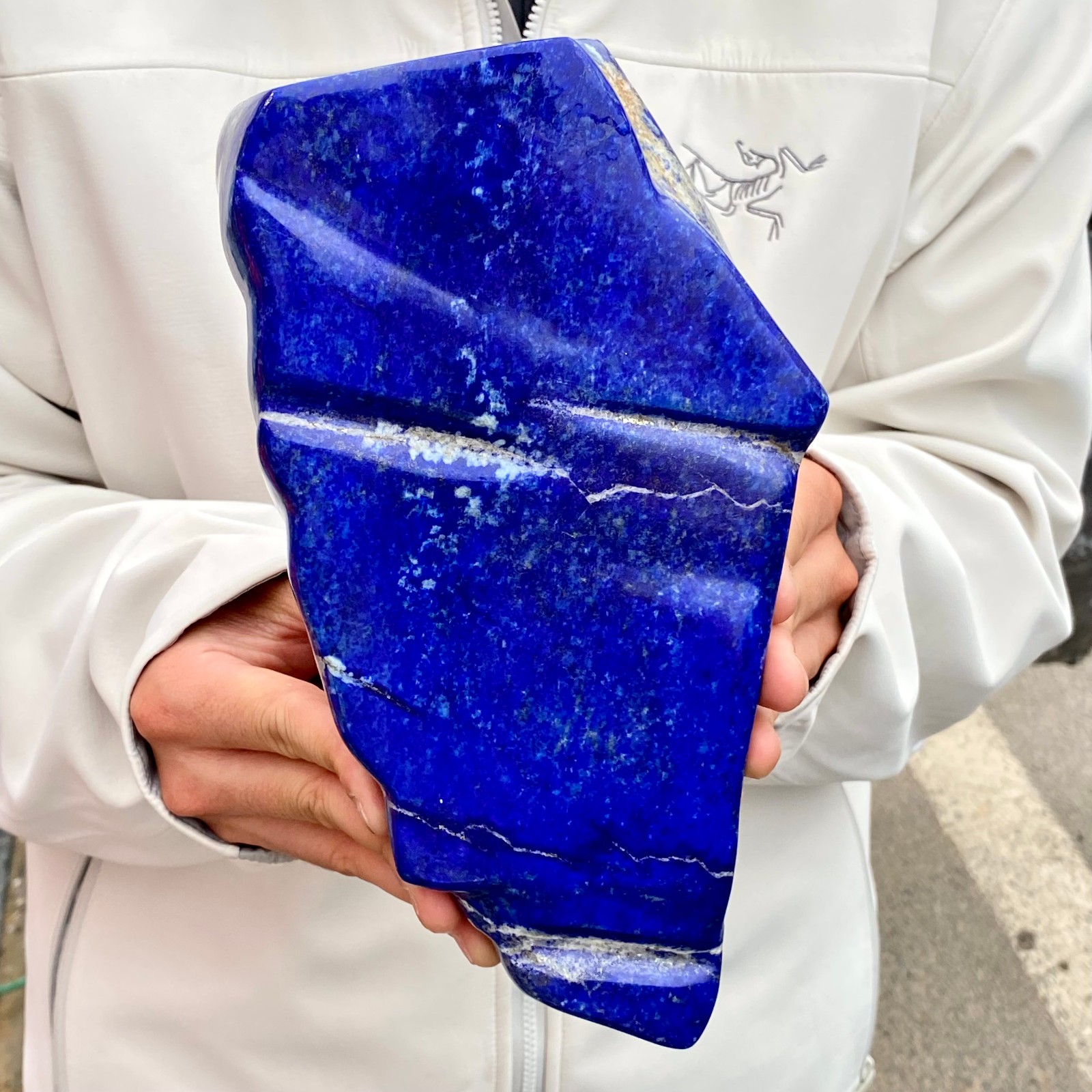 8.17LB Natural Boutique Lapis Lazuli Quartz Crystal Mineral Specimen Decorative 8.17LB Natural Boutique Lapis Lazuli Quartz Crystal Mineral Specimen Decorative