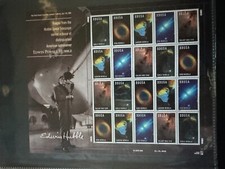 Scott #3384-3388 Hubble Space Telescope Pane of 20 33¢ Stamps (2000) picture
