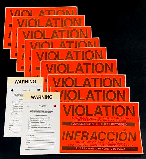NO PARKING WARNING PACK ⭐(BEST) SCRAPE-TO-REMOVE⭐ VIOLATION STICKERS & TICKETS NO PARKING WARNING PACK ⭐(BEST) SCRAPE-TO-REMOVE⭐ VIOLATION STICKERS & TICKETS
