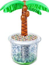 JOYIN 60" Inflatable Palm Tree Cooler, Beach Theme Decor, Pool Party Decorations picture