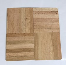 Oak Parquet Flooring HARTCO NATURAL 12x12x5/16: 1 Sq Ft 7-finger picture