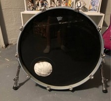 Mapex Saturn Series 4 Pc Drum Set (Teal Blue Fade) 22” Kick Rack Toms Floor Tom picture
