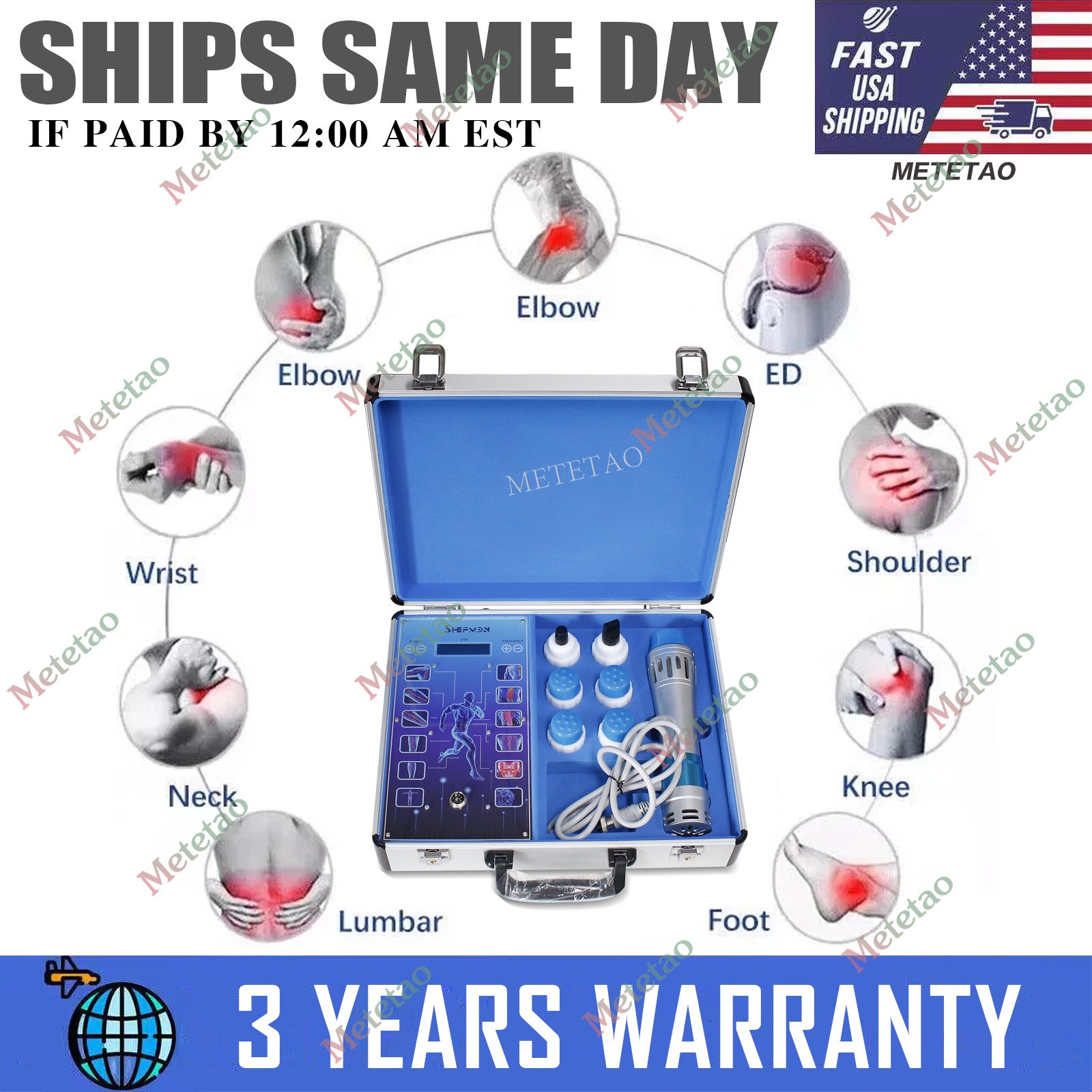 Touch Screen Focused Shockwave Therapy Machine ED Treatment Relieve Muscle Pain Touch Screen Focused Shockwave Therapy Machine ED Treatment Relieve Muscle Pain