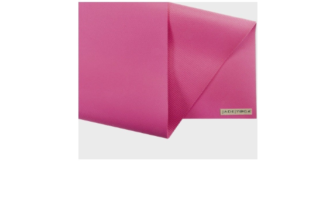 Jade Yoga - Harmony 68" Inch Yoga Mat 5mm, Pink
