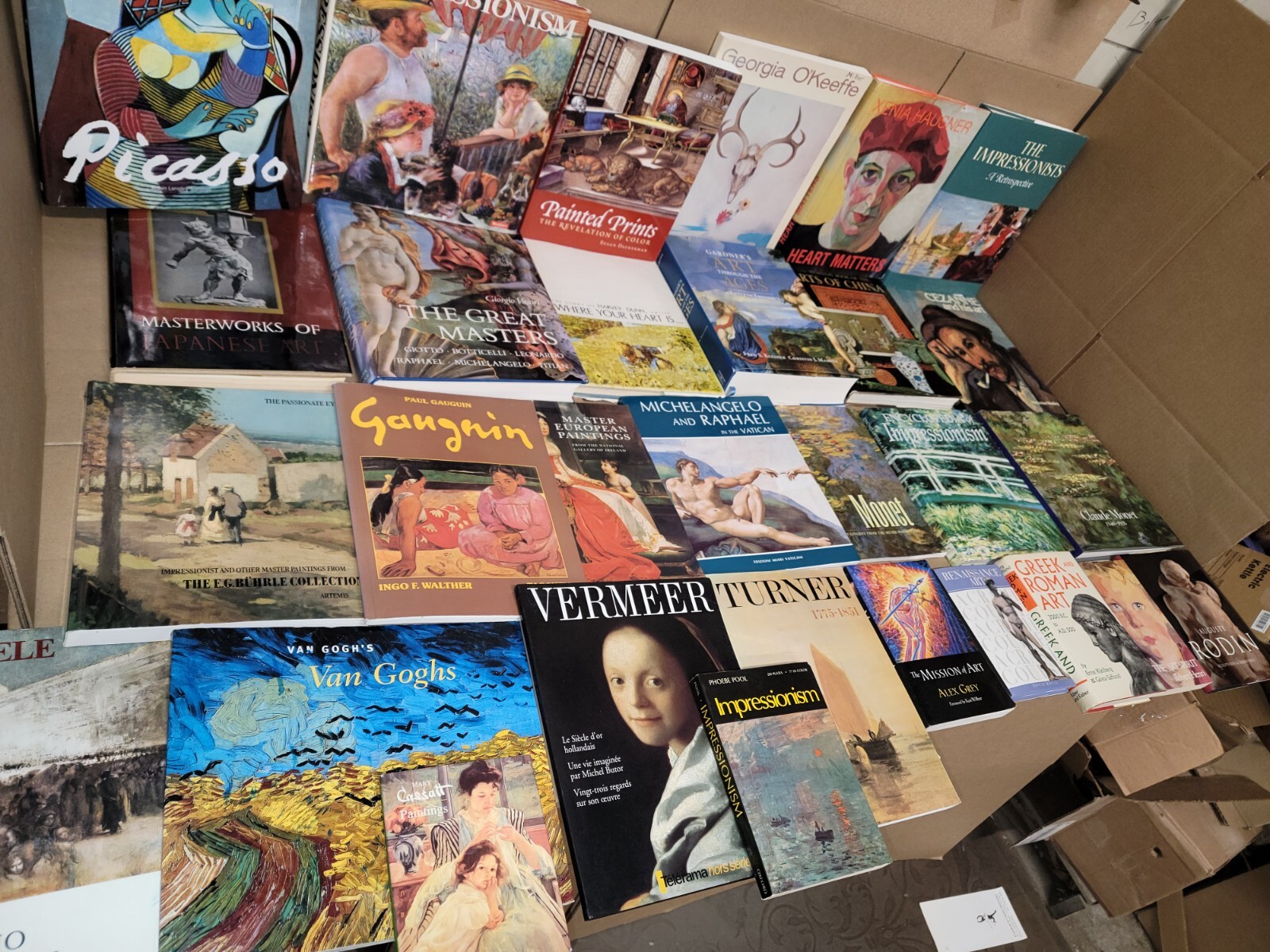 Lot of 15 LBs ART History Books: Renaissance Modern Cubism Nouveau Realism +More Lot of 15 LBs ART History Books: Renaissance Modern Cubism Nouveau Realism +More