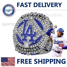 2020 LA Dodgers World Series Ring - BETTS #50 - Fan Gift - MLB Replica Ring picture