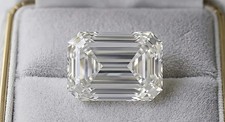 3 CT D- White Color Emerald Cut 7x10 MM, VVS1 Diamond Premium Quality Gemstone picture