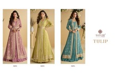 DESIGNER PARTY WEAR DRESS WEDDING INDO WESTERN picture