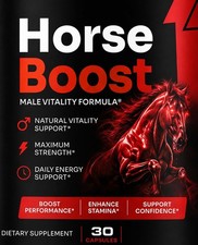 Horse Boost Mens Health Support Dietary Supplement 30 Capsules picture