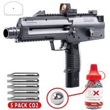 Umarex Steel Storm .177 Cal Air Pistol SMG w/ Red Dot Sight, BBs & CO2 (2252155) picture