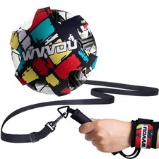 WVVOU Soccer/Volleyball/Rugby Training Equipment, Soccer Standard, Colored picture