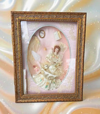The Franklin Mint Elaine Gibson Girl Wedding Remembrance Ornate Shadow Box 20x16 picture