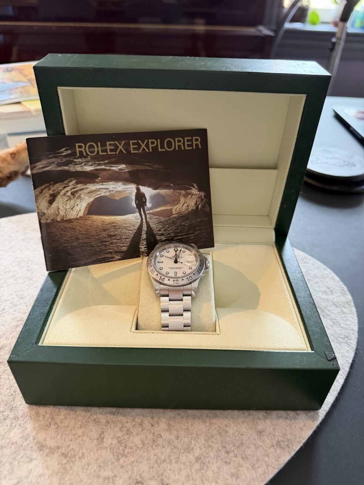 Rolex Explorer II 16570 Polar White Dial 40mm Steel Automatic w/ Box + Appraisal Rolex Explorer II 16570 Polar White Dial 40mm Steel Automatic w/ Box + Appraisal
