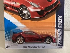 Hot Wheels 2012 Super Treasure Hunt Ferrari 599XX.  Real riders. picture