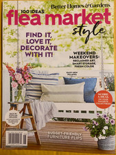100 IDEAS FLEA MARKET STYLE better homes & garden WEEKEND MAKEOVERS budget flips picture