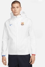 NWT Nike FC BARCELONA  Barca All Weather Wind  Jacket Size M FJ1539-100 picture