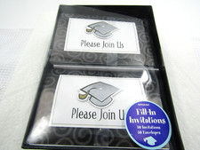 Graduation Party Invitations 50 Count with Envelopes Celebration Fill-In Info picture