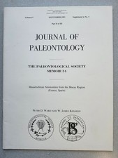 Journal of Paleontology Maastrichtian Ammonites Biscay Bay Region France Spain ! picture