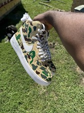 Bape Air Force 1s (customs) picture