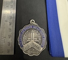Original, 1990s Issue, Los Angeles Police Department Medal Of Valor Medal  picture
