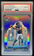 NFL PACKS: 2024 Panini Donruss - Downtown! Caleb Williams #21 (RC) picture