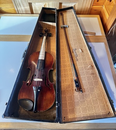 Antique 21.5 Violin Copy Antonius Stradivarius Cremonentis Faciebat Anno 1732 Antique 21.5 Violin Copy Antonius Stradivarius Cremonentis Faciebat Anno 1732