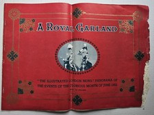 A Royal Garland 1953 Illustrated London News Coronation Souvenir Royal Ephemera picture