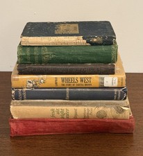 RARE 8 Book Lot Nature Outdoors Museum Of Birds India Engineering Vintage Art picture