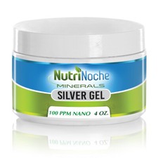 Nutrinoche Nano Silver Gel - Advanced Colloidal Silver Skin Cream -  Wound Care picture