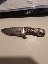 Dainsleif Knife 10.1 Grams Solid .999 Silver Investment Caster With COA picture