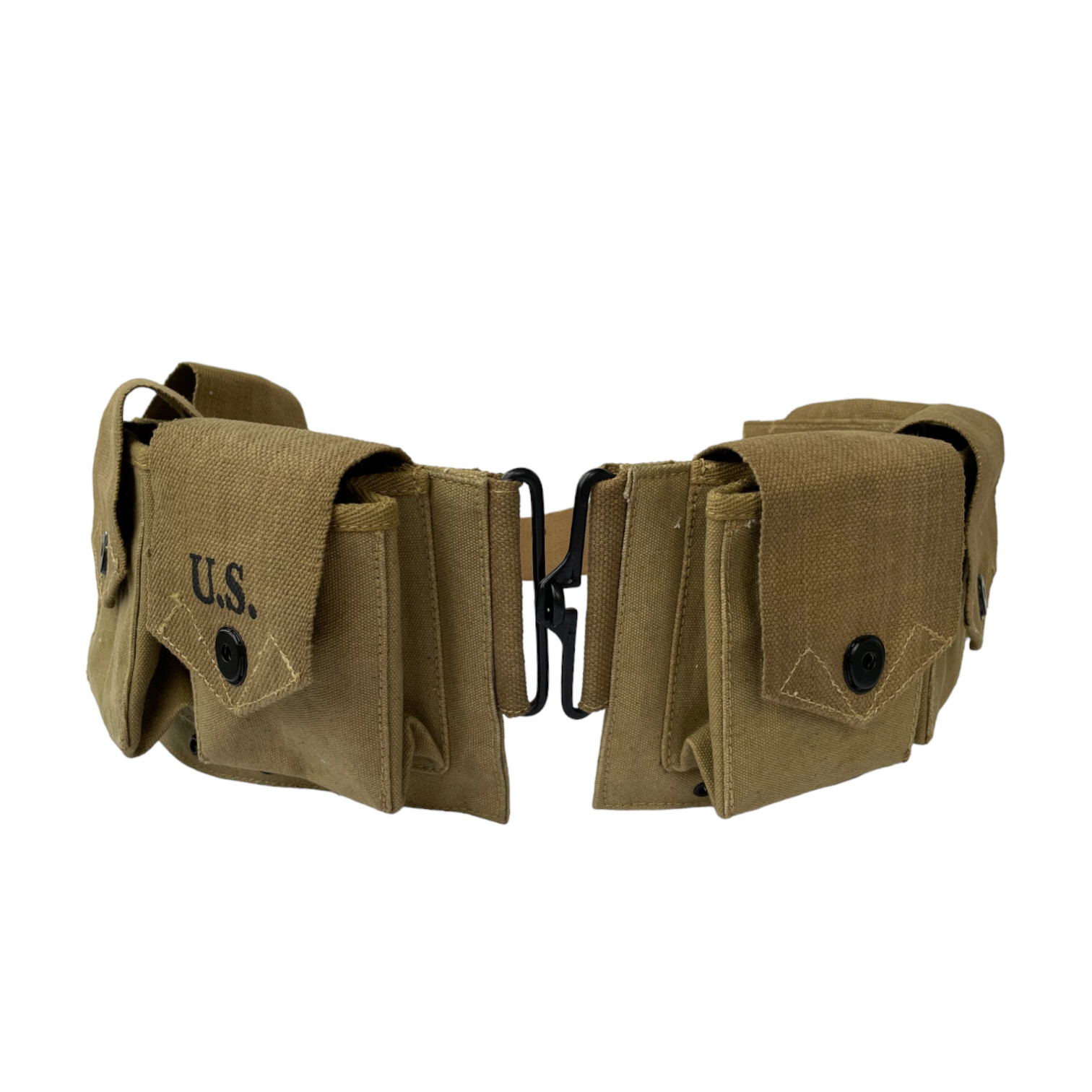 WWII World War U.S. Browning 1918A2 BAR Magazine Belt by Boyt Dated Six Pocket WWII World War U.S. Browning 1918A2 BAR Magazine Belt by Boyt Dated Six Pocket