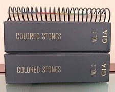 GIA Colored Stones Course Volumes 1 & 2 - 27 Booklets + 2005 Lab Manual picture