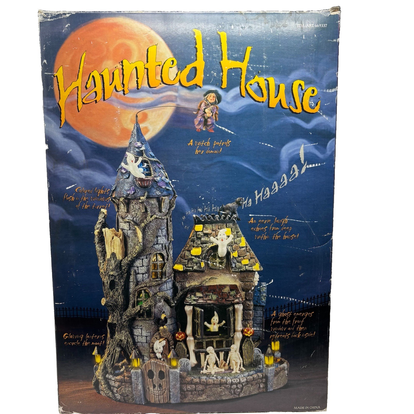Costco Haunted House #669337 Animated Lights Sounds Witch Ghosts Halloween Decor Costco Haunted House #669337 Animated Lights Sounds Witch Ghosts Halloween Decor