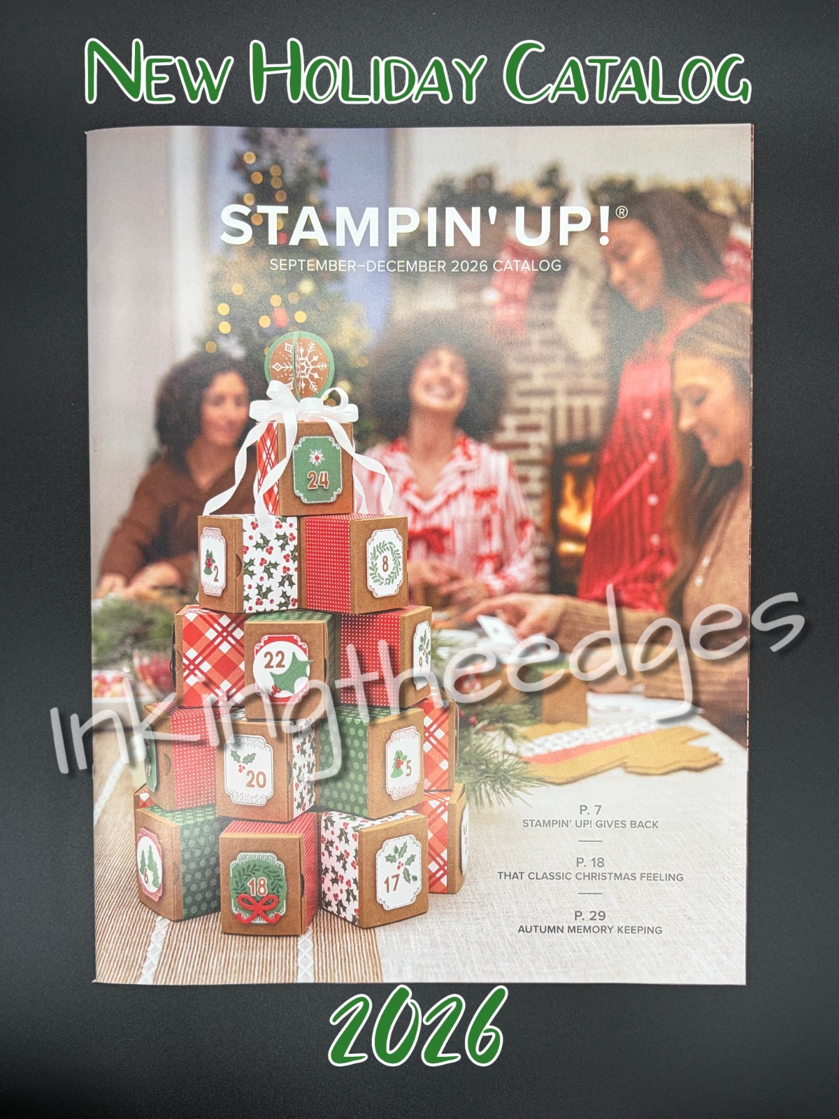 2026 Stampin' Up Holiday Mini Catalog NEW Card Making Scrapbooking Ideas Create
