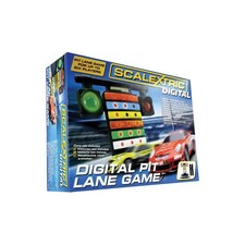 Scalextric C7041 Digital Pit Lane Game 1/32 Slot Car Racing Track Set picture