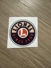 Lionel Trains Logo Sticker 2 Inch Since 1900 Vinyl Decal Model Railroad picture