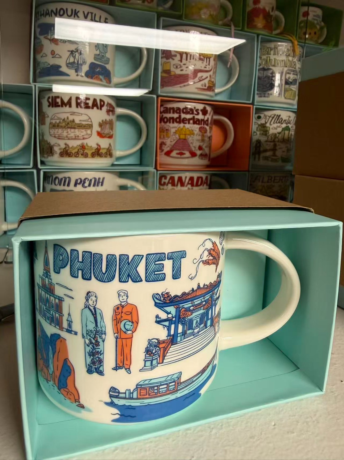 Starbucks Been There Series Phuket Thailand 14 oz Mug — NIB W/tag Stock in USA Starbucks Been There Series Phuket Thailand 14 oz Mug — NIB W/tag Stock in USA