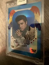 2026 Keepsake Elvis Presley SignaGraph #1 17/100 Blue Foil Encased picture