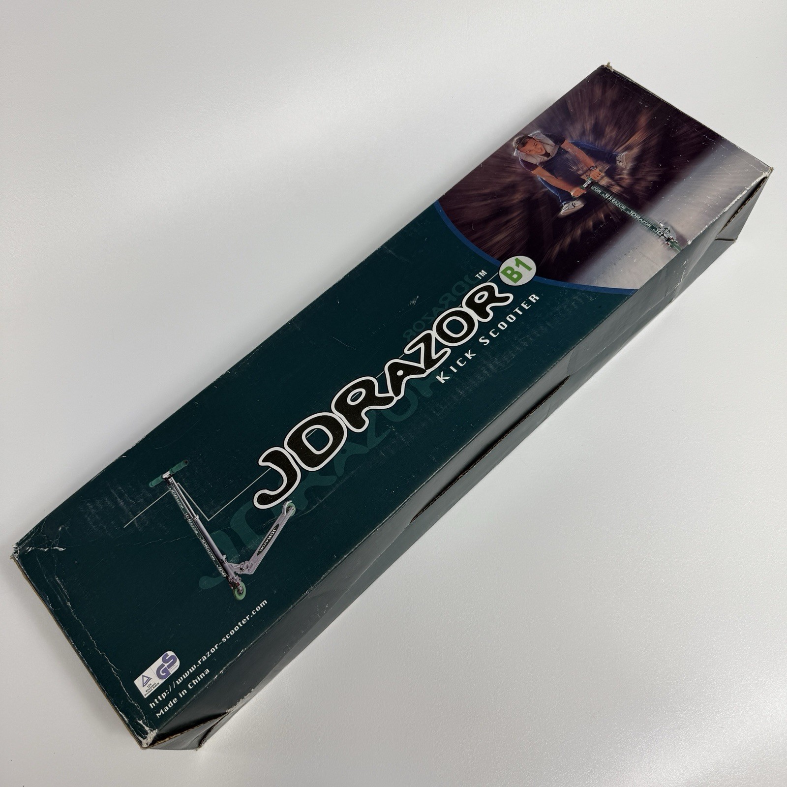 Vintage 2000 JD Razor MS-130 B1 Kick Scooter NOS In Original Box RARE Vintage 2000 JD Razor MS-130 B1 Kick Scooter NOS In Original Box RARE