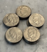 [Lot of 20] Eisenhower Dollar - 1 Full Roll -Choose # of 20 Coin Rolls! picture