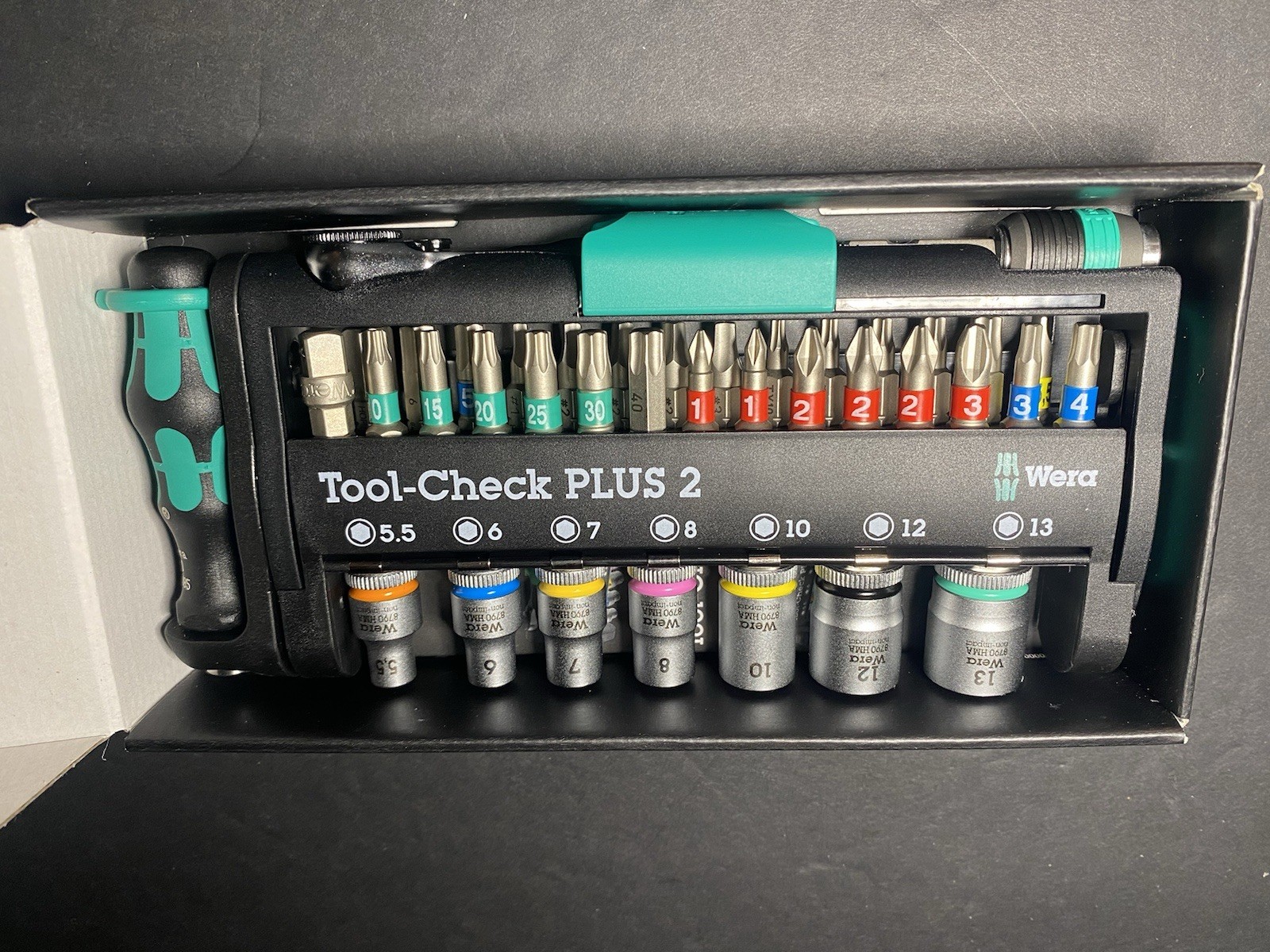 Wera Tool Check Plus 2 39pc Metric Small Portable Tool Set Bikes Motorcycle Wera Tool Check Plus 2 39pc Metric Small Portable Tool Set Bikes Motorcycle