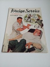 Foreign Service Magazine 1948 VFW Post War Life vintage mid century picture