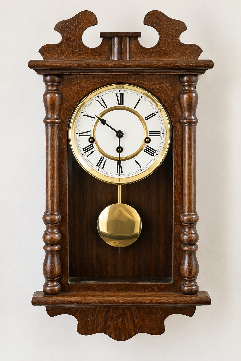 German Westminster Chime 8 Day Mechanical Wall Clock Pendulum Serviced Working German Westminster Chime 8 Day Mechanical Wall Clock Pendulum Serviced Working