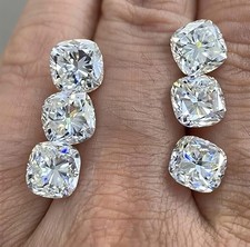 10 PCS Lot Cushion Cut VVS1 Clarity Diamond Premium Quality gemstone 3x3mm Gems picture