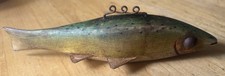 Antique Style Green Ice Fish Decoy picture