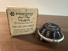 Vintage ATOMIC Presto Loud Ring Timer, Presto Industries Eau Claire, Wisconsin ￼ picture
